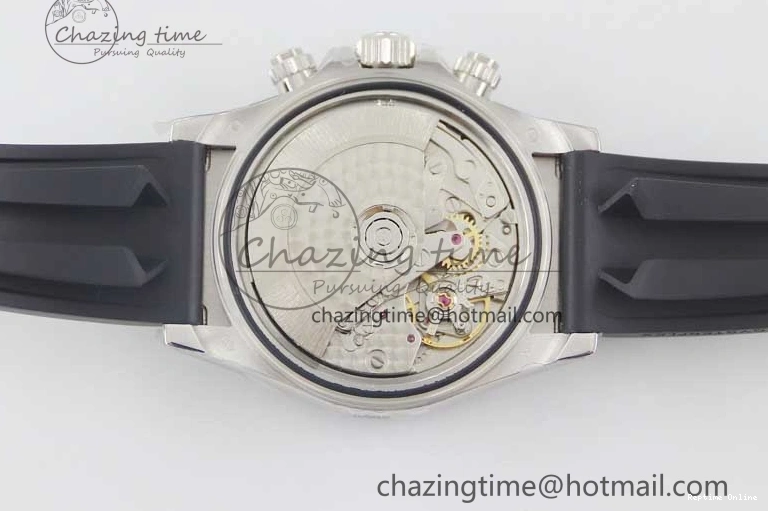 0129 Refined Daytona 116519 SS TWF 1:1 Best Edition 904L Steel Black Dial on Oysterflex Strap A 2409